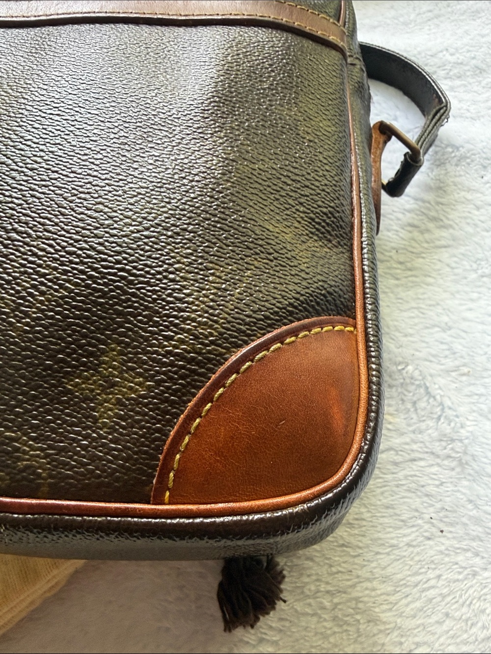 Louis Vuitton Shoulder Bag Danube Brown Monogram - Picture 14 of 16